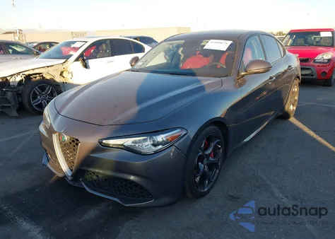 2019 Alfa Romeo Giulia Ti Sport Rwd z USA, uszkodzony, nr VIN ZARFAMBN3K7603984
